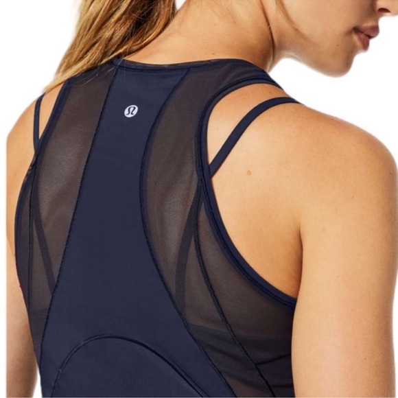 Lululemon Yoga NWT Fresh in the Mesh training workout gym tank top size 4 - Picture 4 of 15